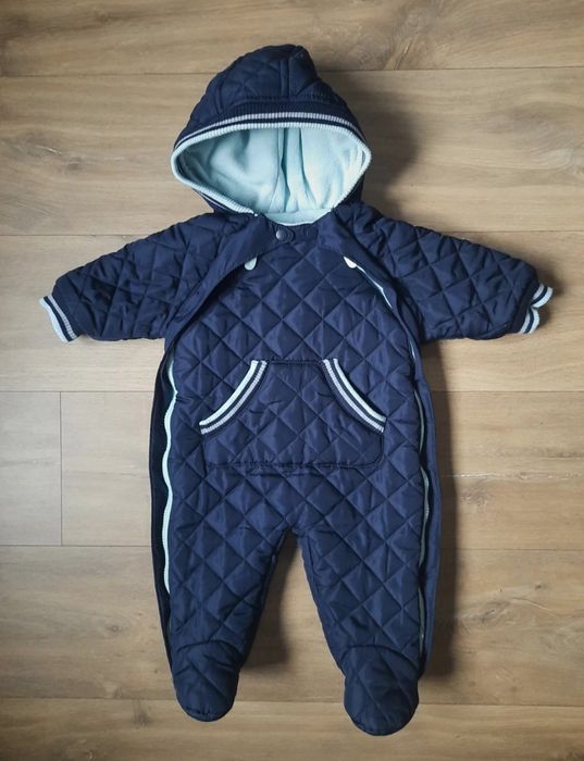 Babaluno kombinezon zimowy chłopięcy 3-6 miesięcy 68