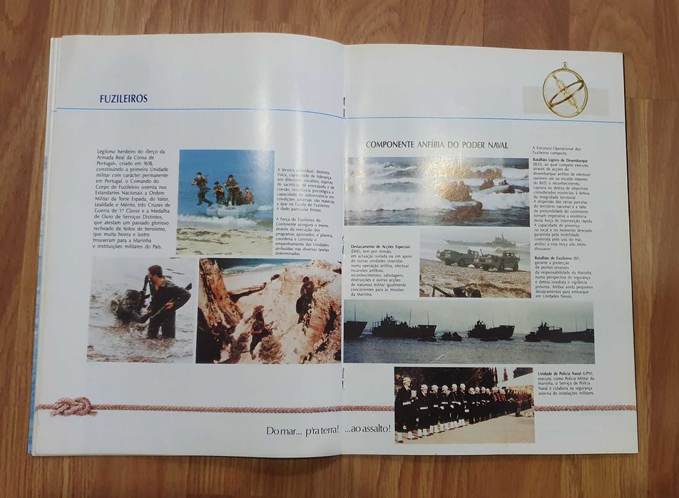 Rara Revista vintage da Marinha Portuguesa, formato A4
