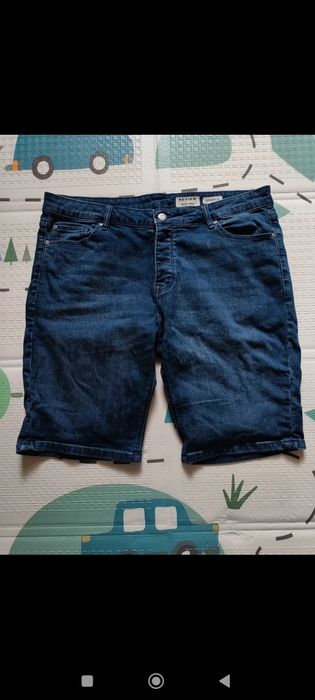 Spodenki jeansowe stretch REVIEW xxl