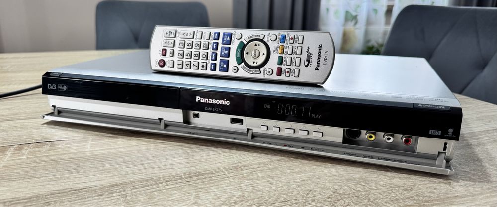 Panasonic DMR-EX72S #Nagrywarka DVD HDD #160GB #HDMI #USB #DVB-S #Pilo