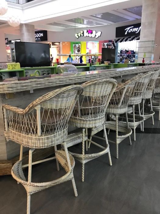 производство плетеной мебели из искусственного ротанга.
