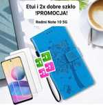 Etui i 2x szkło Redmi Note 10 5G PROMOCJA