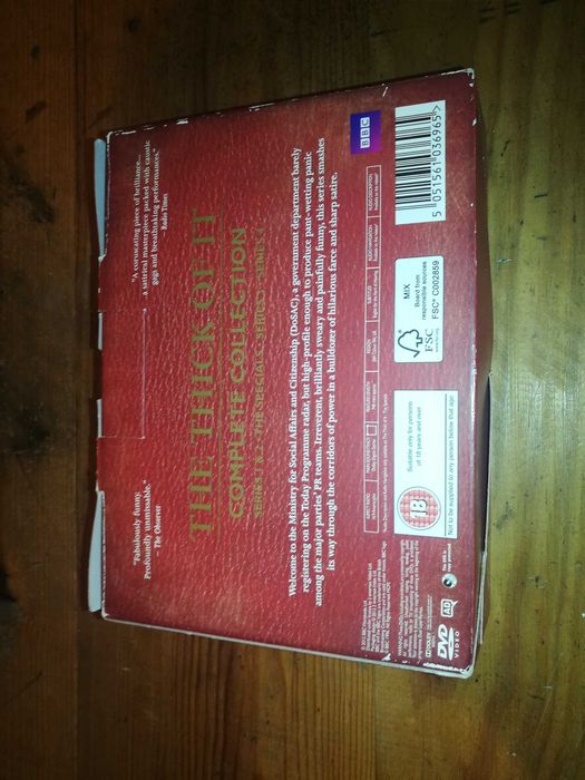 THE THICK OF IT - COMPLETE COLLECTION 8XDVD (legendagem em Inglês)