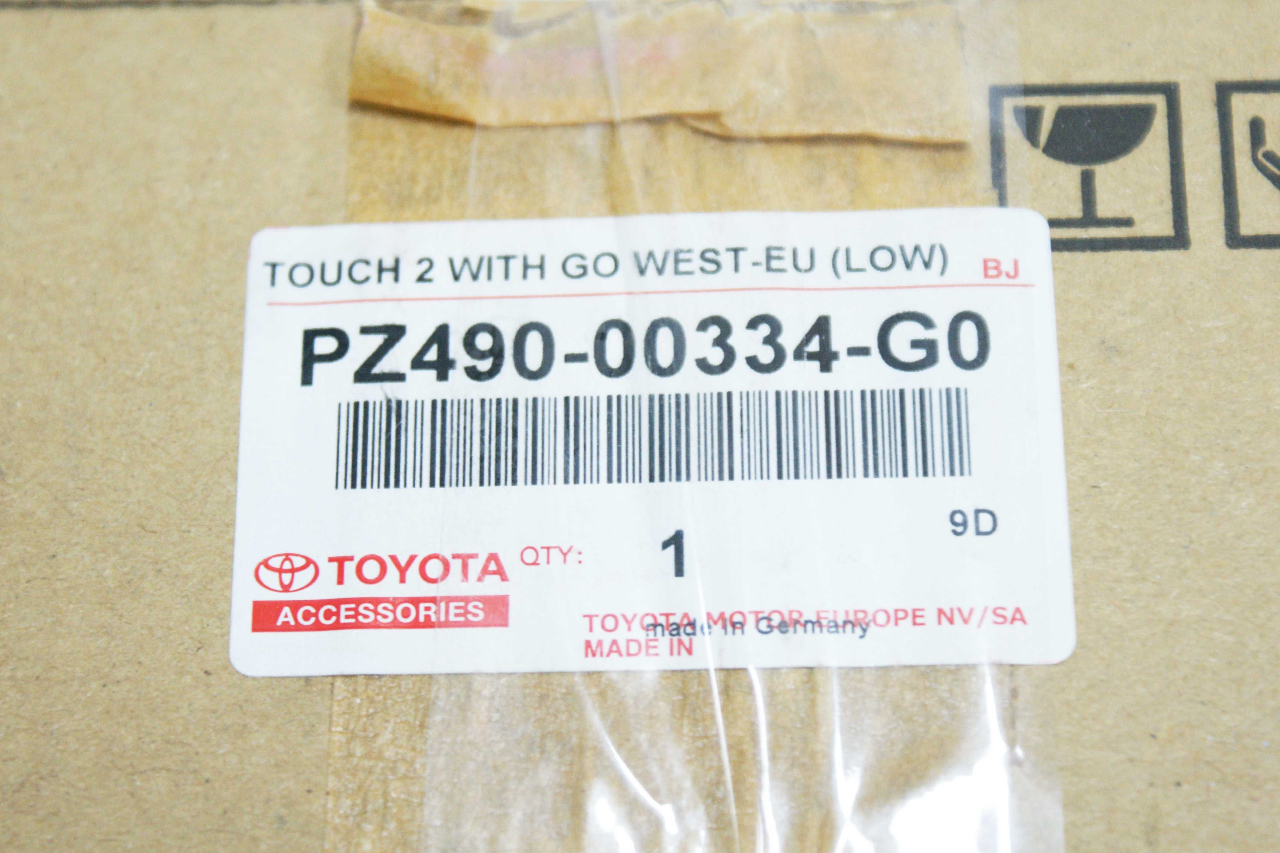 Moduł nawigacji GPS Harman Touch 2 with Go / Android CarPlay OE TOYOTA