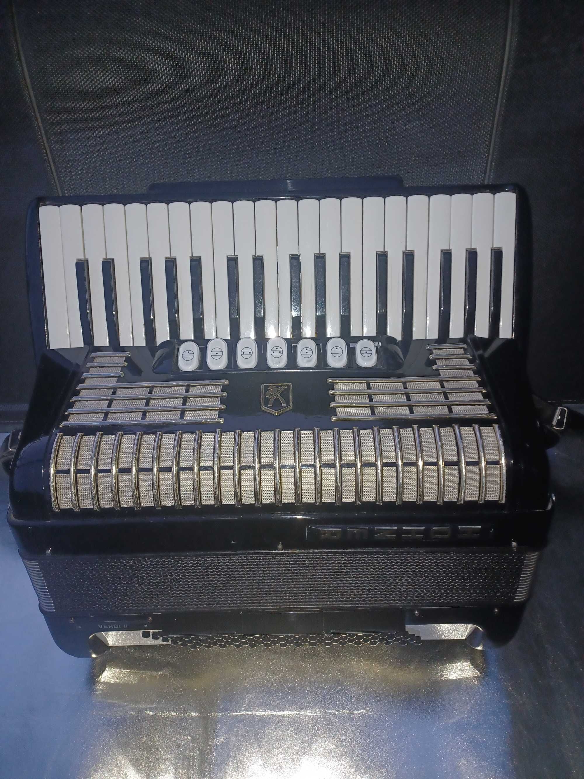 akordeon hohner Verdi II 96 basów 3 chóry stan BDB!!!