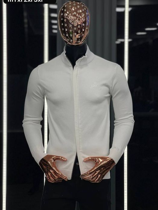 Новый Джемпер Класика (M-XXXL) Мужская кофта на зипке