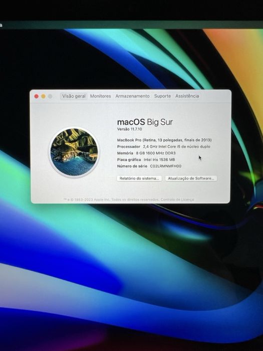 MacBook Pro 13” Late 2013 | i5 • 8GB RAM • 256GB SSD