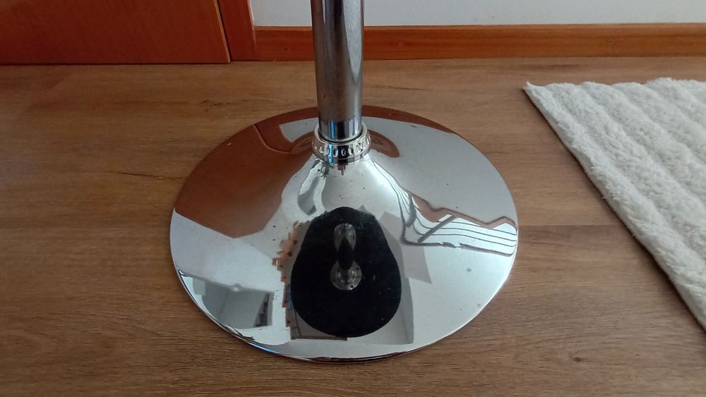 Mesa de Bar Redonda com Altura Ajustável