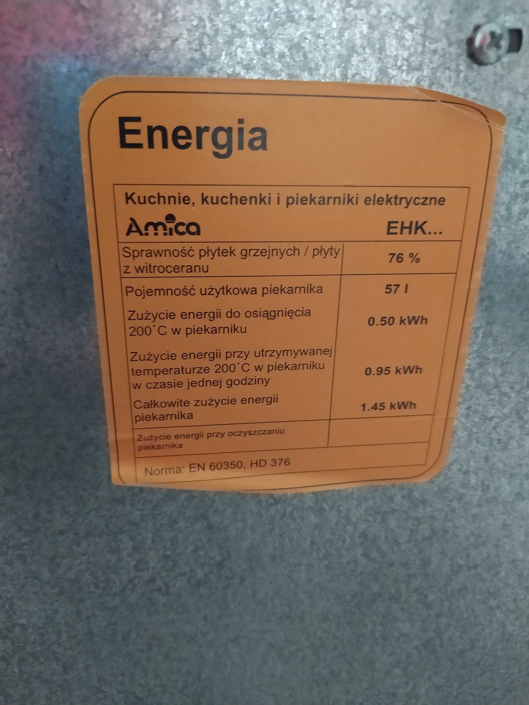 Piekarnik Amica -EHK2.738TeYRL