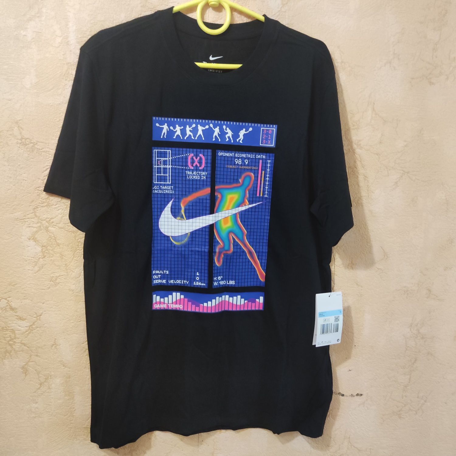 Теннисная футболка M Nike DF TEE COURT wh.