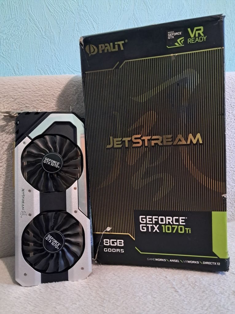 Продам видеокарту 1070 ti