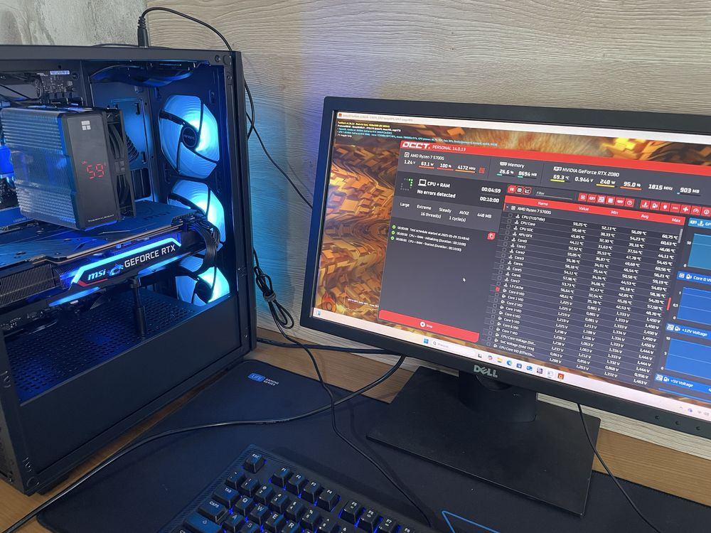 PC Gaming RTX 2080 / Ryzen 7 5700g / 32gb Ram / 1TB SSD