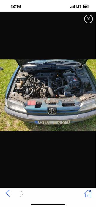 Разборка Пежо 306 автомат Кузовные детали.