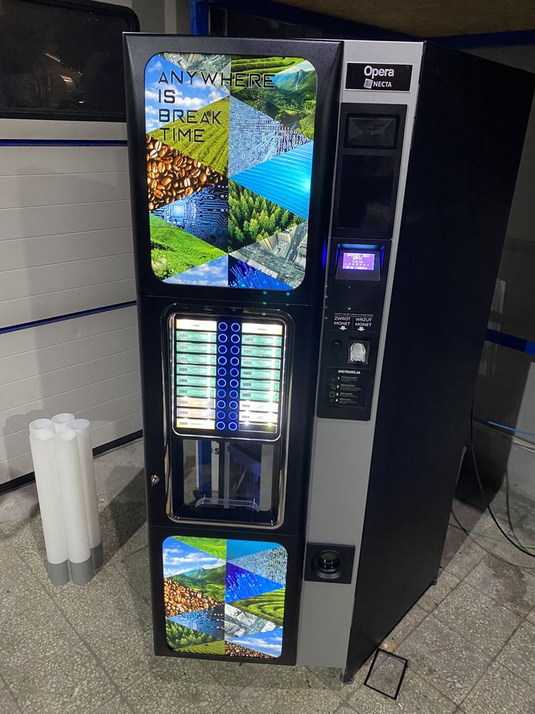 Necta OPERA Es Automat Vendingowy Sprzedający Vending Kawomat Ekspres