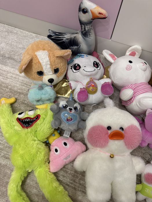 Мʼякі іграшки (набір)