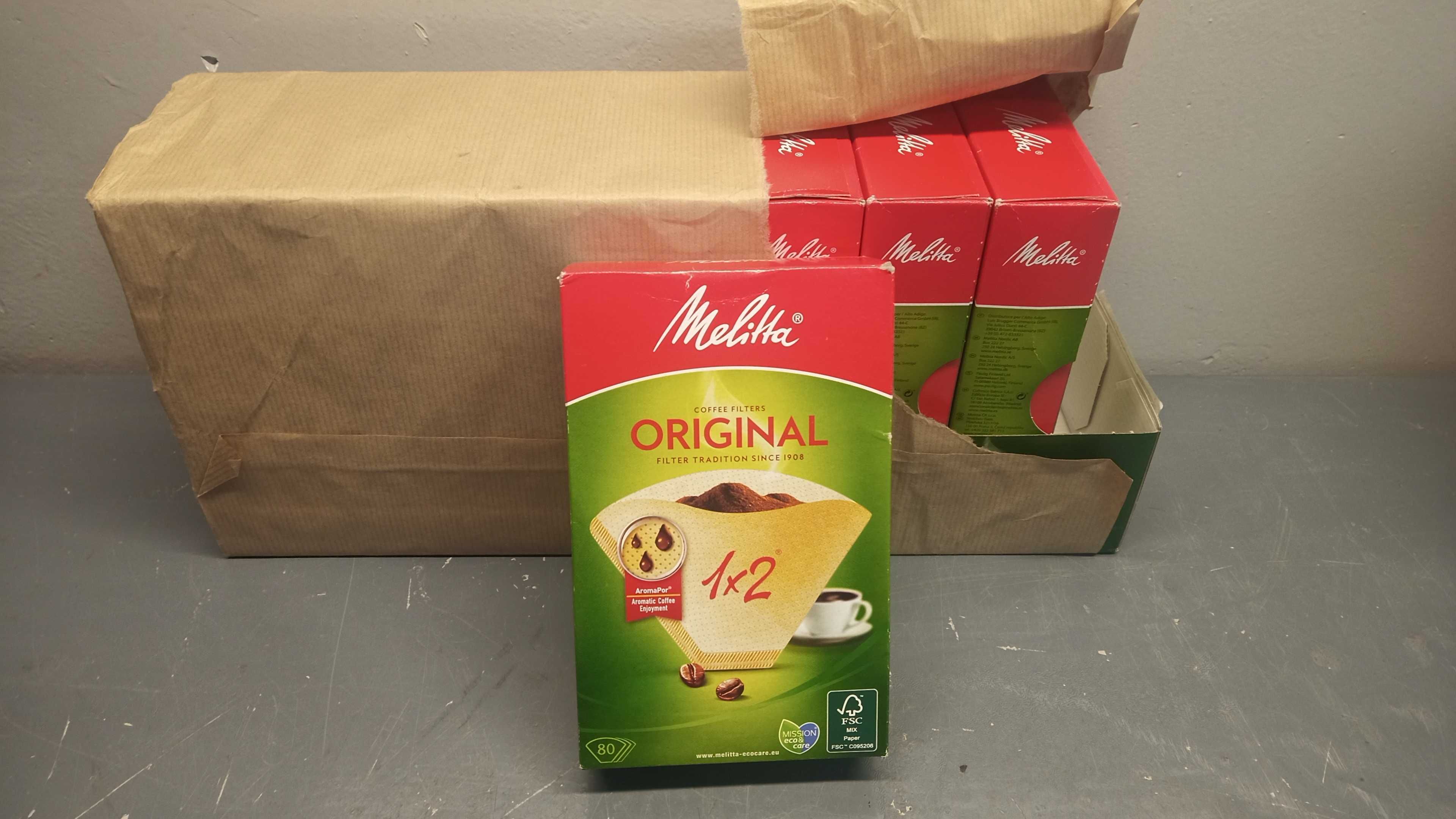 Melitta Original filtr do kawy Jednorazowy Brązowy 80 szt.