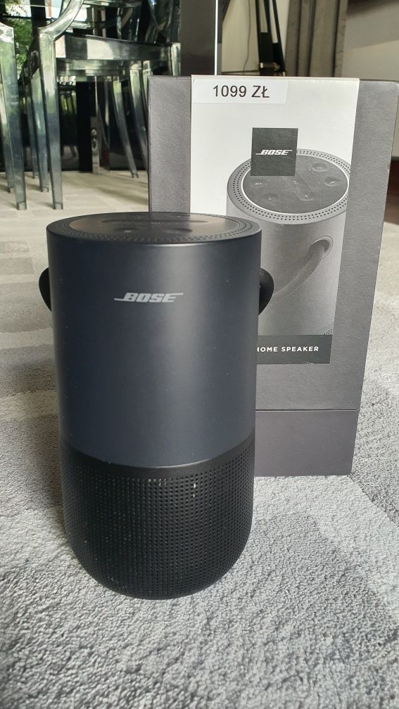 Głośnik BOSE Portable Home Speaker, bluetooth i WIFI, bdb, pudełko
