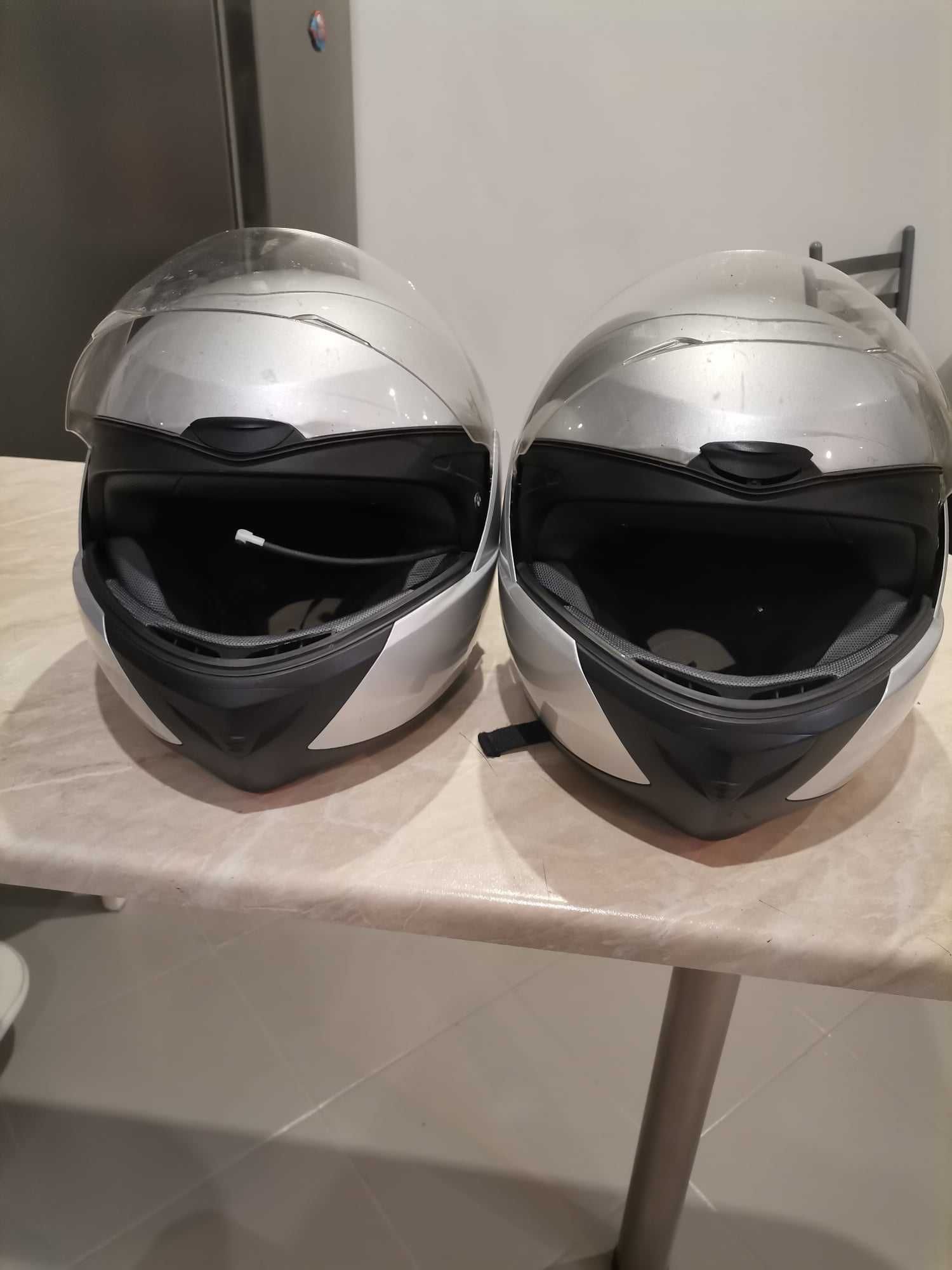 2 x Kask szczekowy bmw intercom