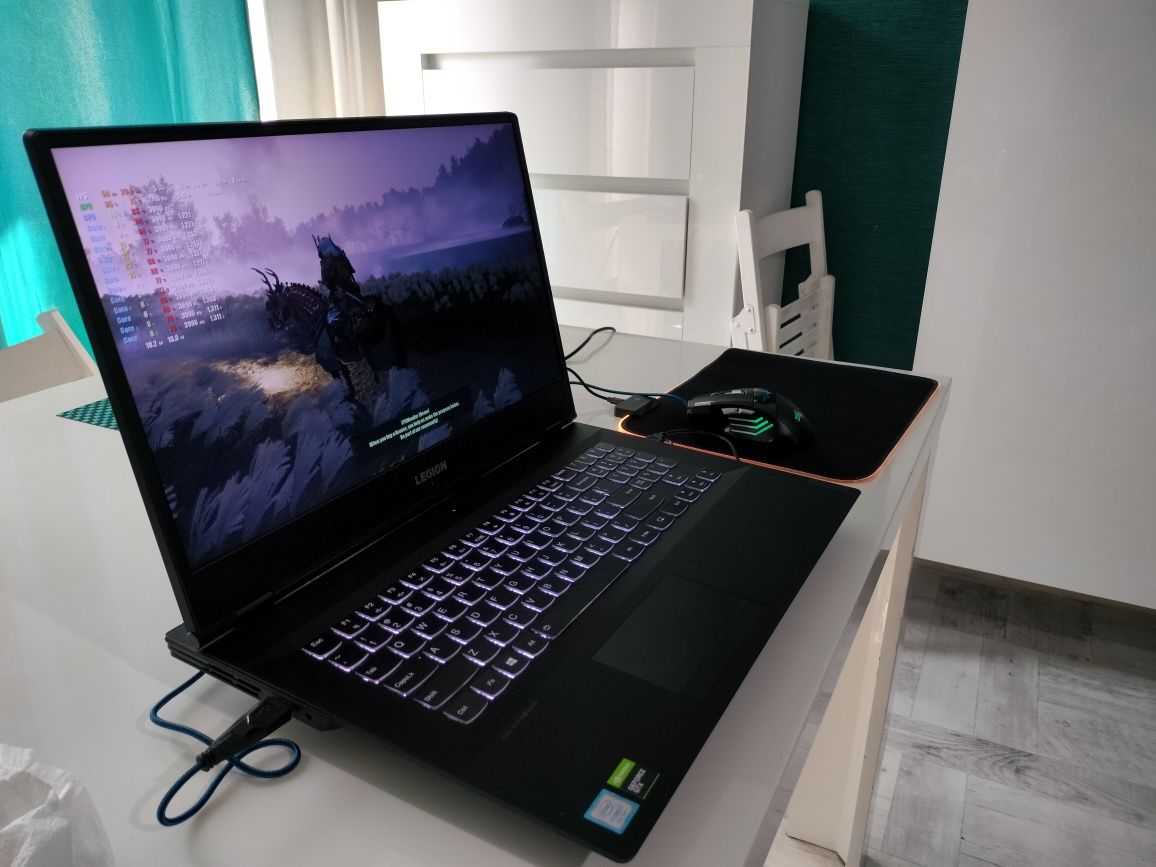 Legion Karta 6gb, 16gb ram, 2x 512gb SSD, Do gier. 17,3