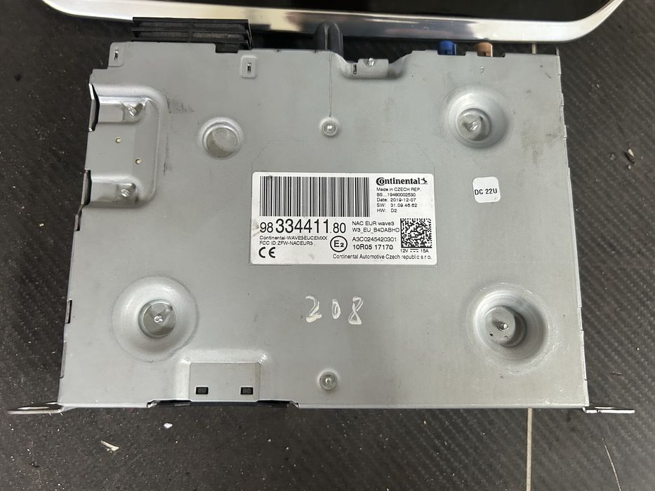 Radio Nac peugeot 208 de 2021