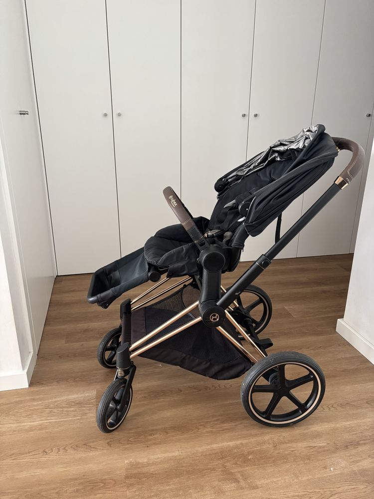 CYBEX - PRIAM Rose Gold - Ovinho+Alcofa+Cadeira