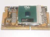 INTEL pentium lll SL3QA  с платой раритет