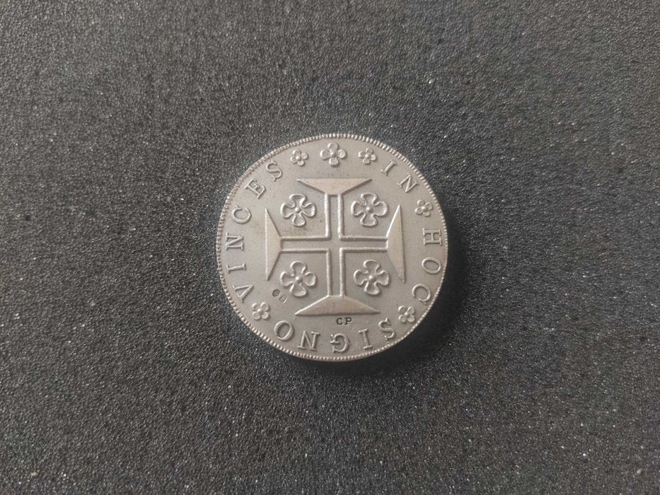 Moeda Réplica 400 Réis 1820 - D. João VI -  25,50g_%0,925 - PRATA