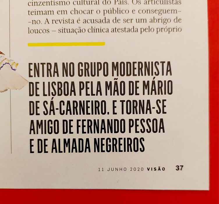 António Sérgio / VISÃO 2020