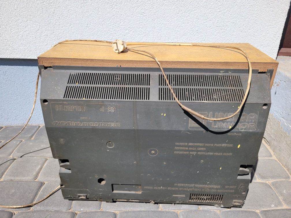Telewizor neptun unitra 432 stary zabytek prl