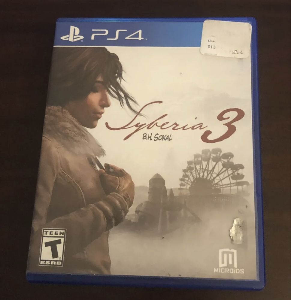 Syberia 3 c novo ps4