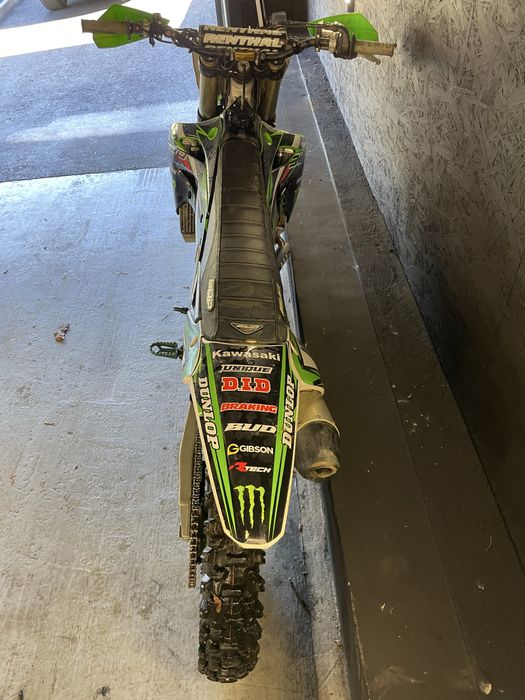 Kawasaki kxf 450 na podwujnym wtrysku