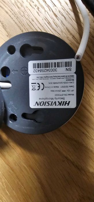 Mikrofon pojemnościowy Hikvision DS-2FP2020