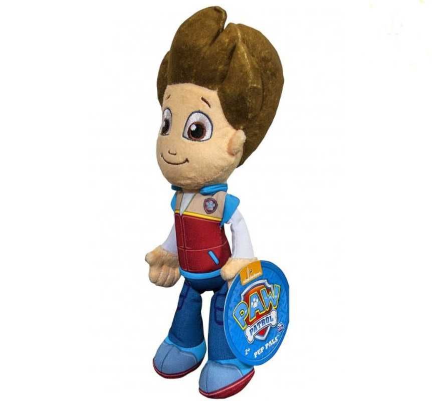 Мягкая плюшевая игрушка Щенячий Патруль Райдер из игры Paw Patrol 27см