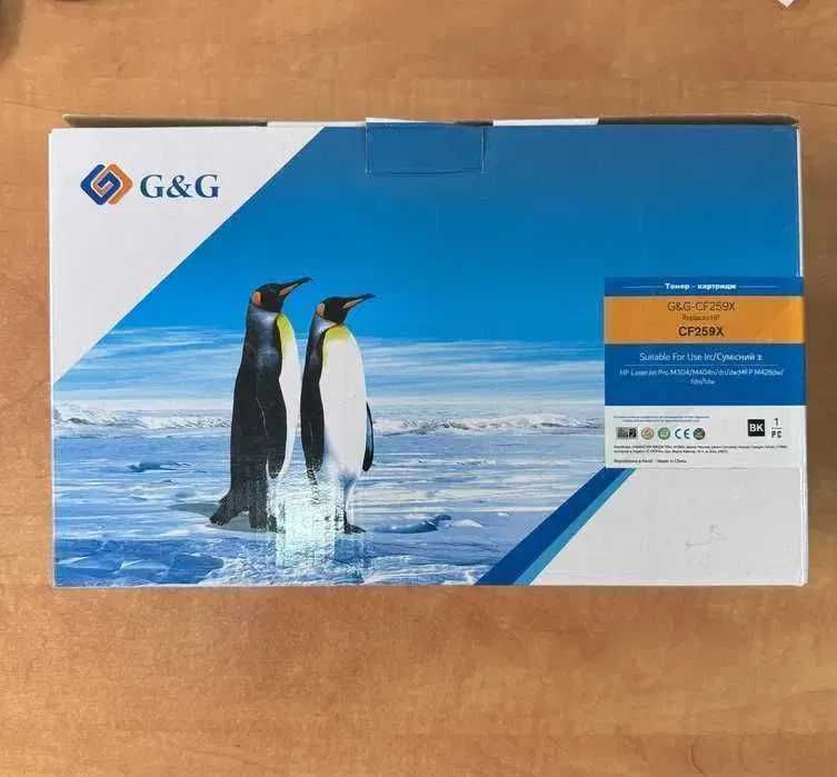 Картридж тонер (G&G CF259X) принтер HP LaserJet Pro.