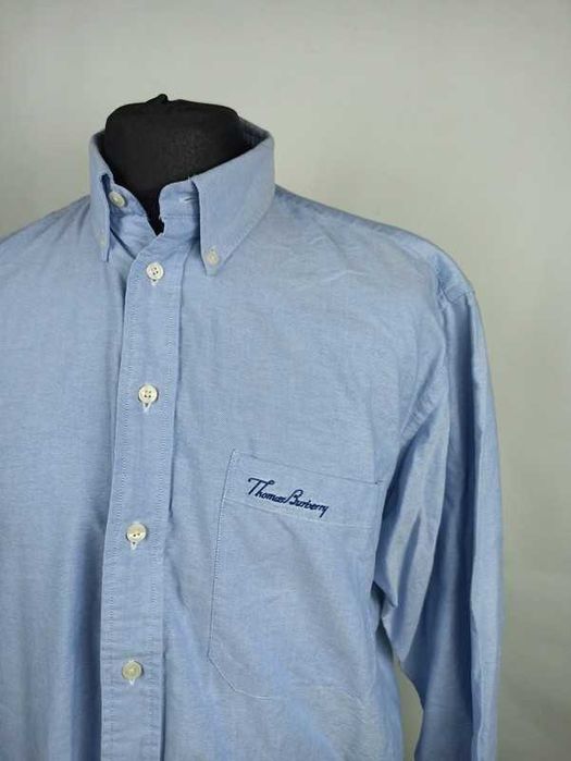 Thomas Burberry męska koszula błękitna XL