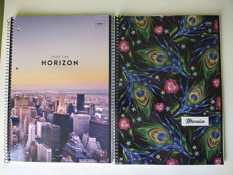 2 zeszyty w kratkę A4 Interdruk 100 kartek