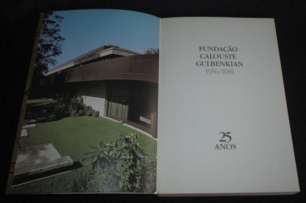 Livro Fundação Calouste Gulbenkian 25 anos Lisboa