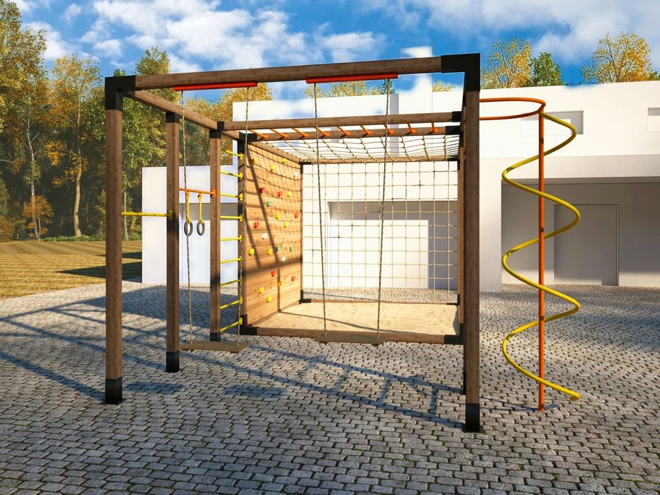 Детская игровая площадка. Дитячий ігровий комплекс. Дитячий майданчик