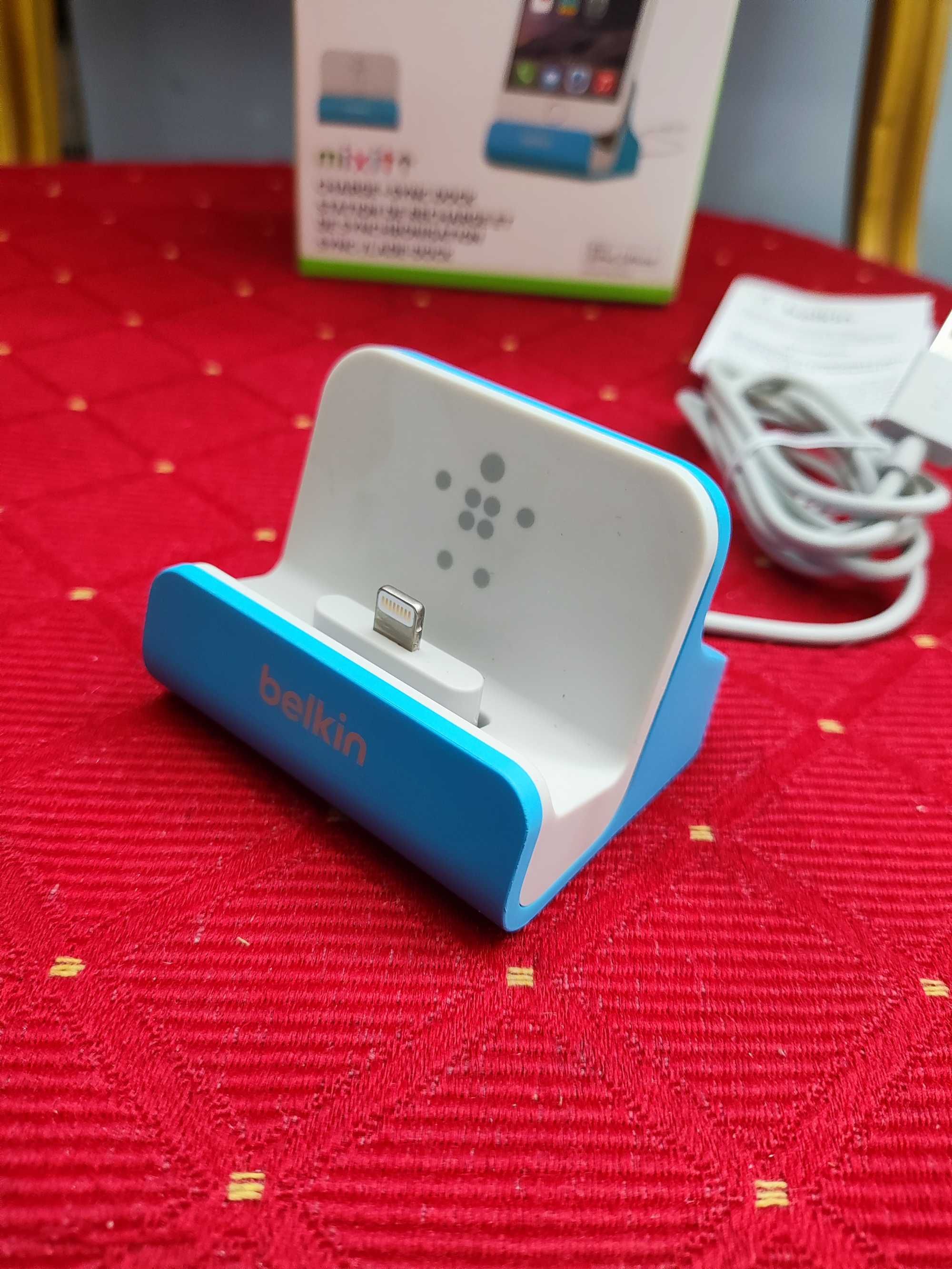 Ładowarka Belkin Stacja dokująca lightning do telefonu iPhone MP3