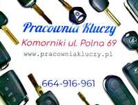 Naprawa stacyjki Dorabianie kluczy Gwarancja