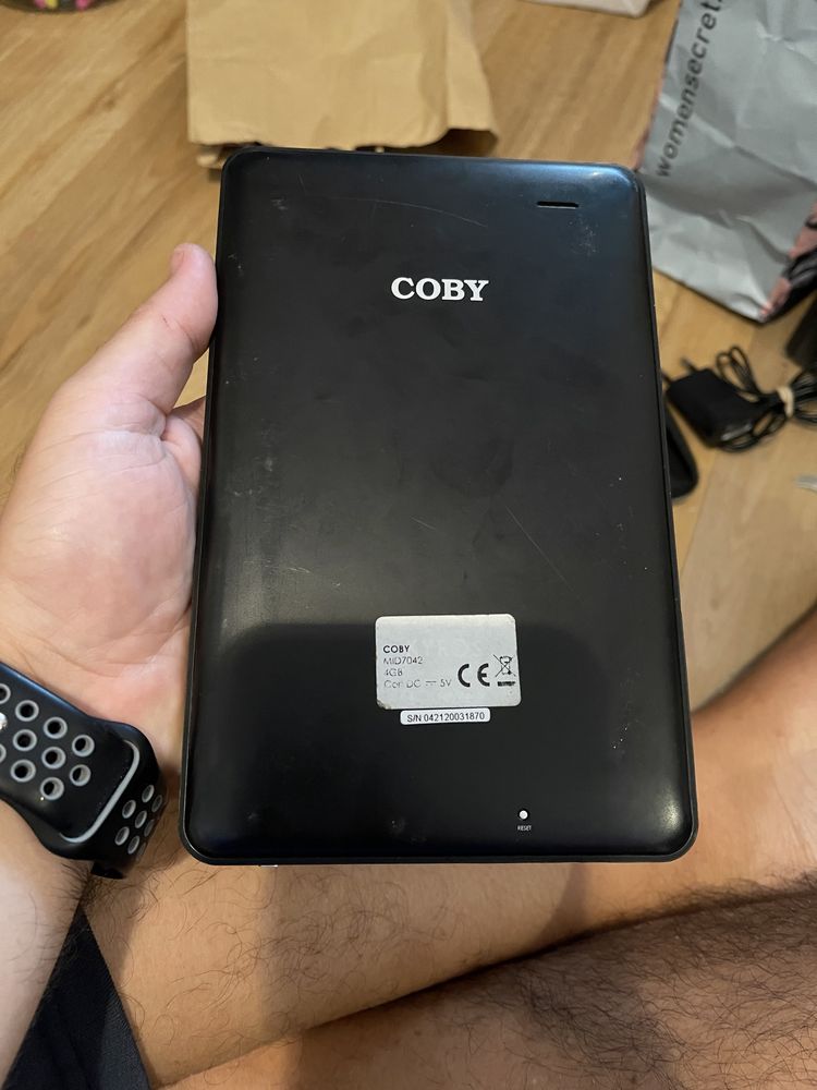 Tablet Coby 7” 4Gb+1Gb RAM  Wi-Fi