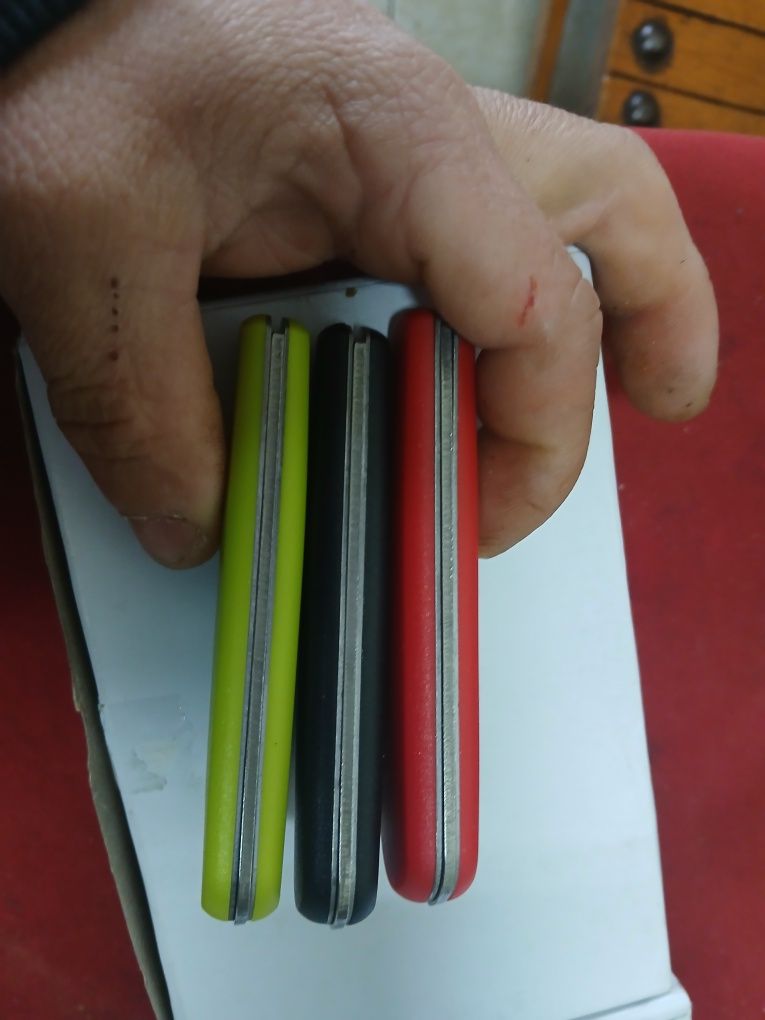 Navalhas metal para coleção