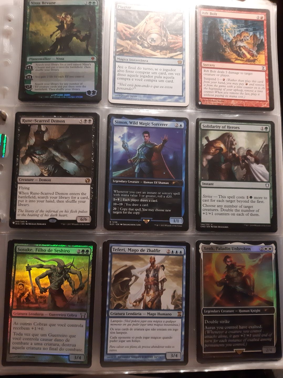 Coleção de Magic: the Gathering (> 1000 cartas)