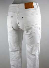 Engelbert Strauss 7-pockets damskie spodnie robocze jeansy białe L
