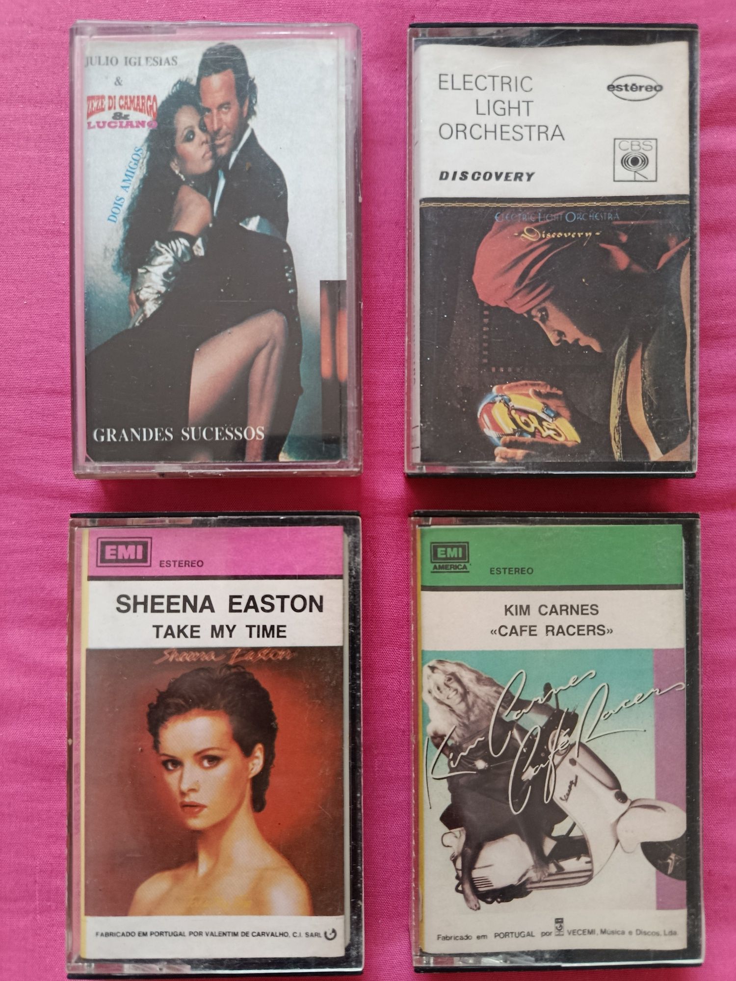 13 CASSETES Áudio ( música )