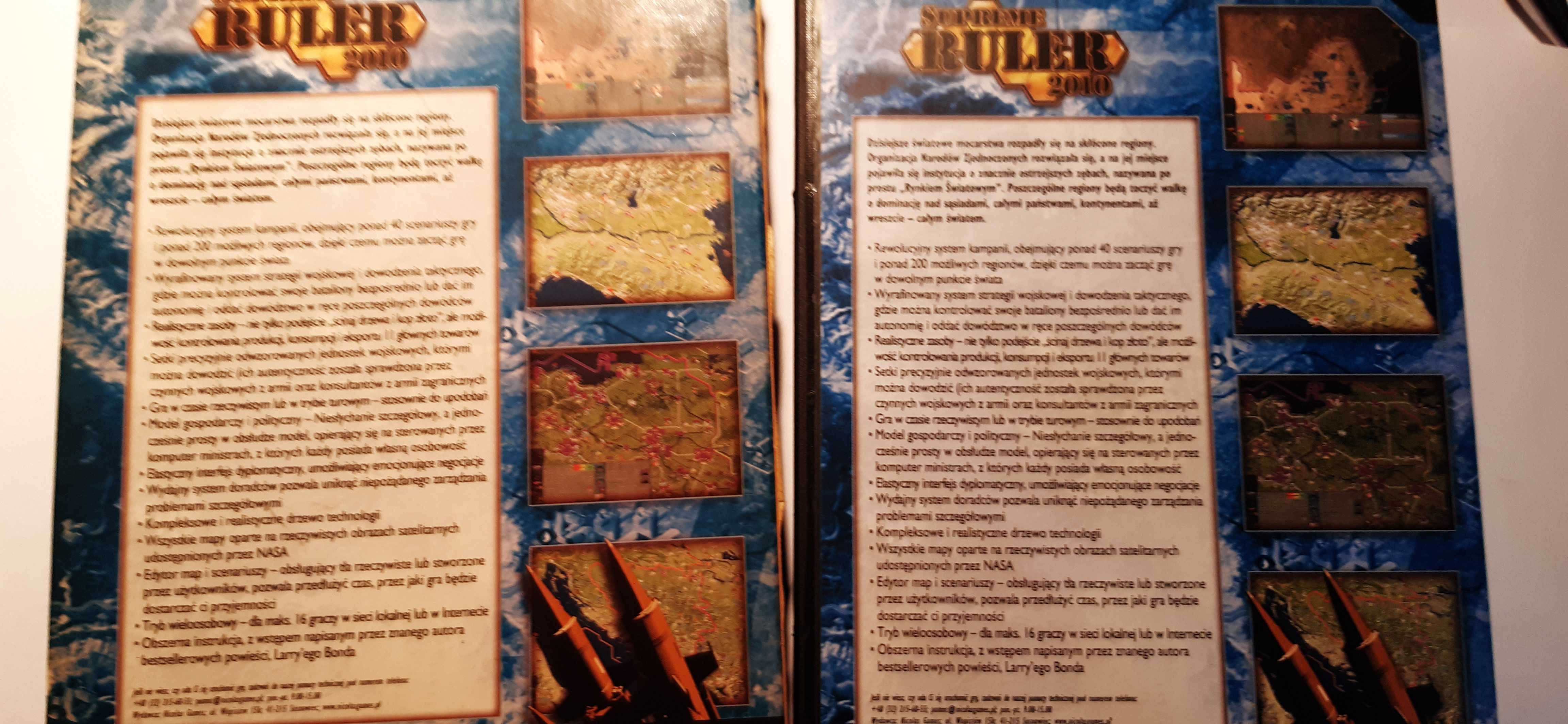 Supreme Ruler 2010 stara strategia pc retro