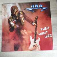 Winyl: U.D.O-They Want War/Tonight/ Go Back To Hell. hard rock/metal.