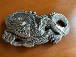 Klamra do paska metalowa Smok Dragon