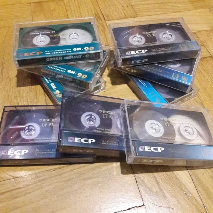 Аудіо касета ESP EF, UF 90. Плівка Basf