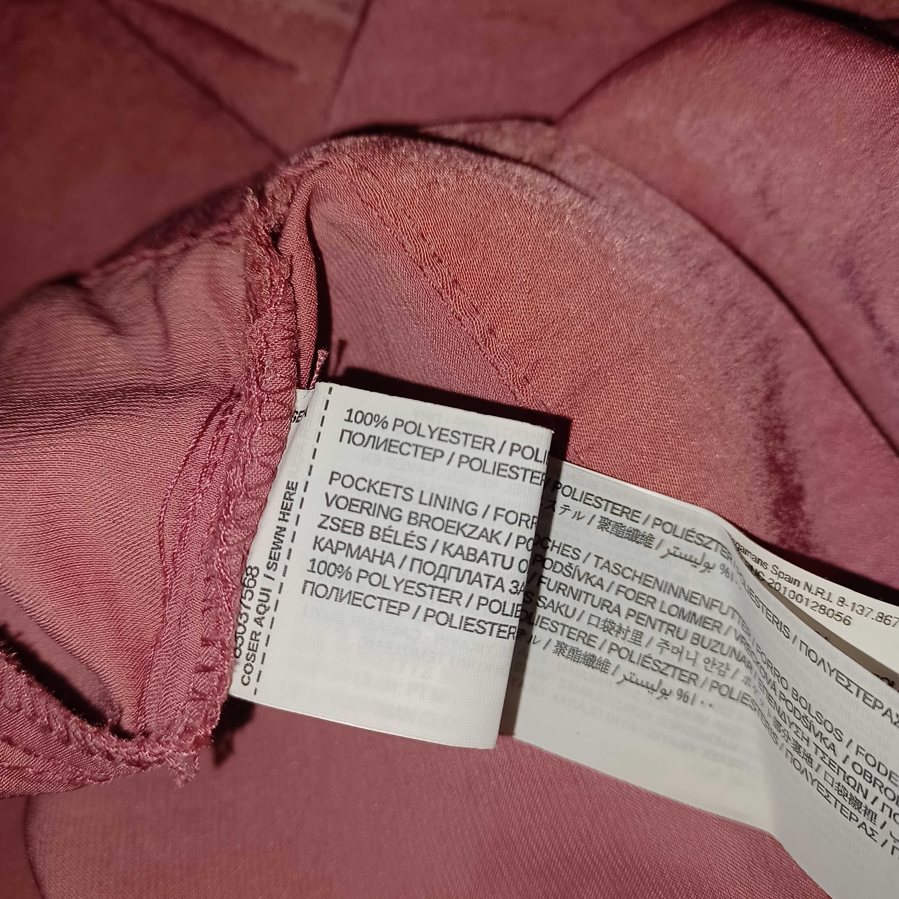 MANGO zgrabne spodnie kuloty jak nowe dł.7/8 dla L
